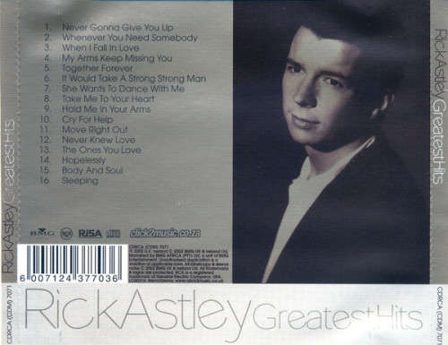 Rick Astley - Greatest Hits CD