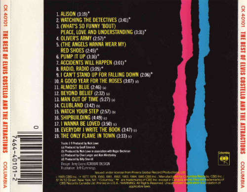 Elvis Costello - Best of  CD Import
