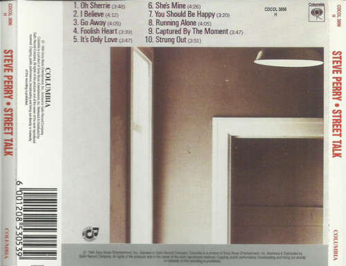 Steve Perry - Street Talk CD