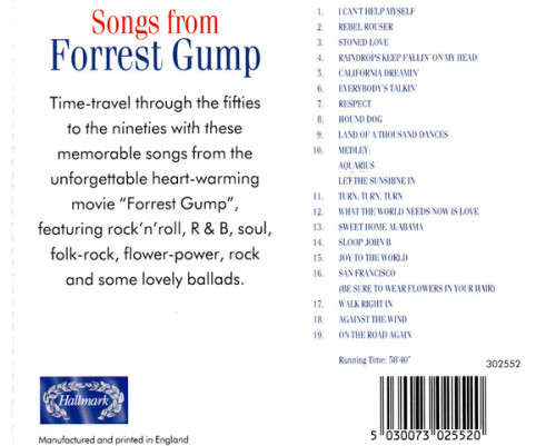 Starshine Orchestra and Singers - Songs From Forrest Gump CD Import