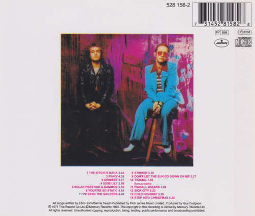 Elton John - Caribou CD Import