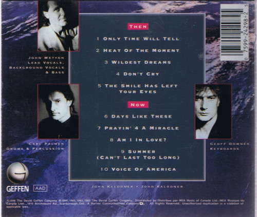Asia - Then & Now CD Import