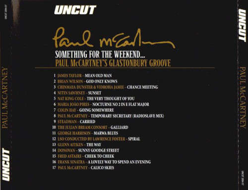 Paul McCartney - Something For the Weekend... Paul McCartney`s Glastonbury Groove CD Import