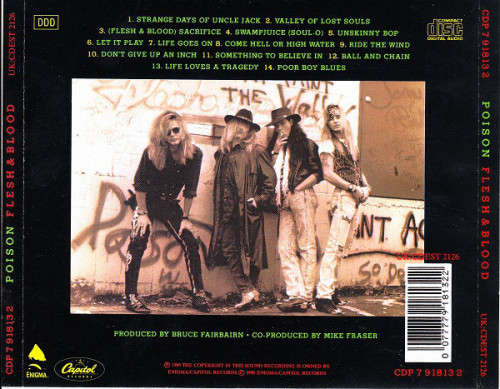 Poison - Flesh and Blood CD Import