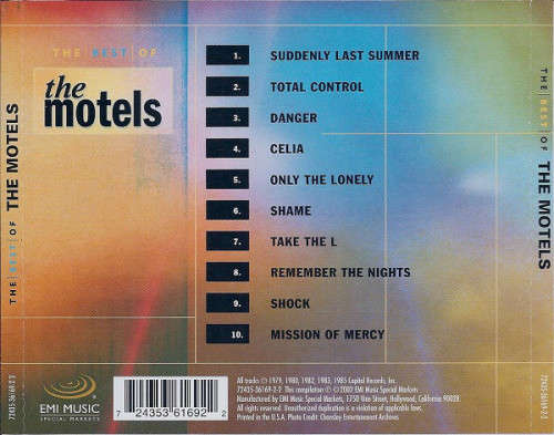 Motels - Best of CD Import