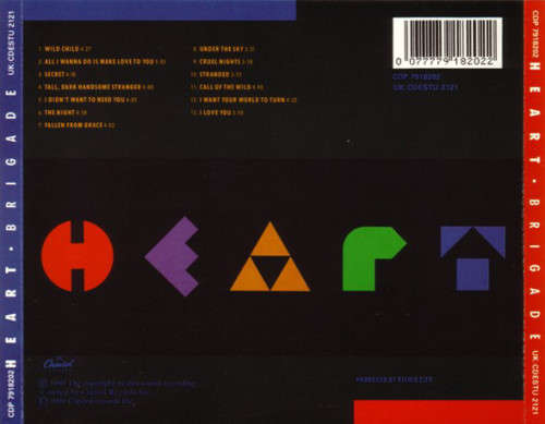 Heart - Brigade CD Import