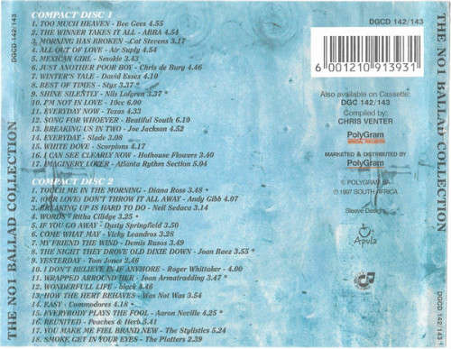 Various - No 1. Ballad Collection Double CD