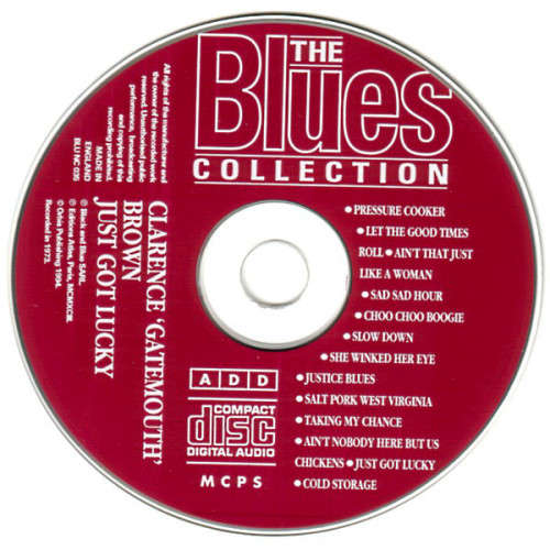 Clarence `Gatemouth` Brown - Just Got Lucky CD Import