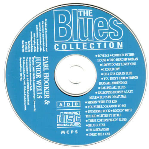 Earl Hooker and Junior Wells - Earl Hooker and Junior Wells CD Import