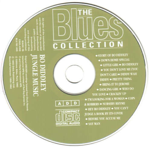 Bo Diddley - Jungle Music CD Import