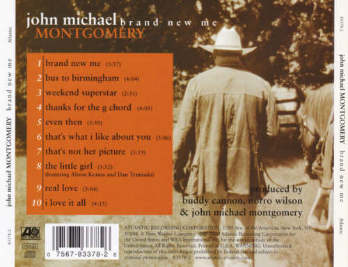 John Michael Montgomery - Brand New Me CD Import
