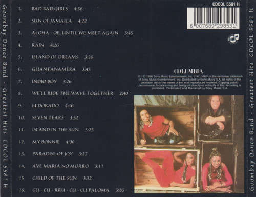Goombay Dance Band - Greatest Hits CD
