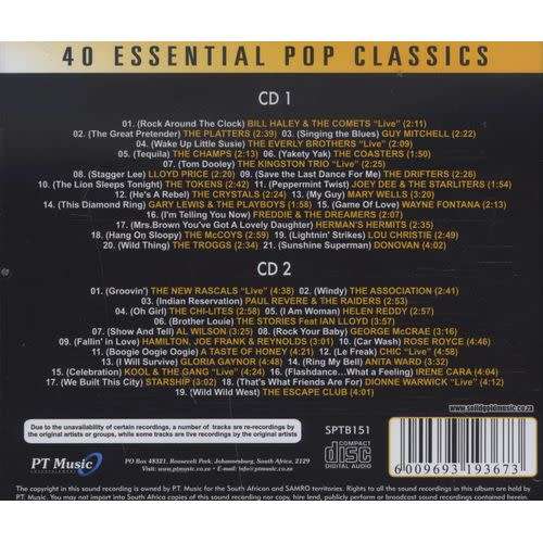 Solid Gold - 40 No.1 Hits Double CD Rare