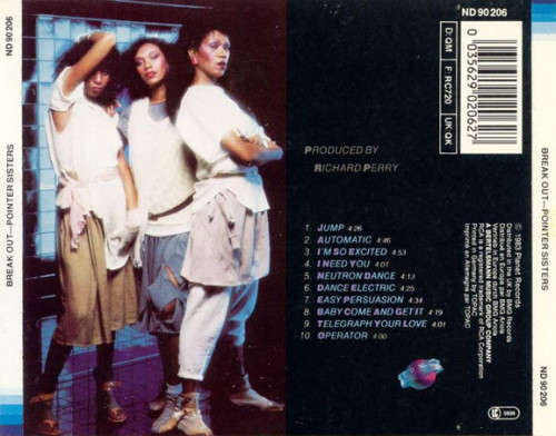 Pointer Sisters - Break Out CD Import