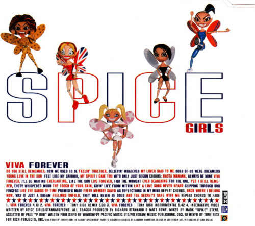 Spice Girls - Viva Forever CD Maxi Single Import