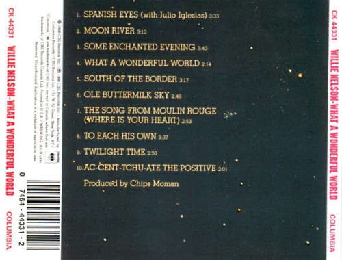 Willie Nelson - What a Wonderful World CD Import