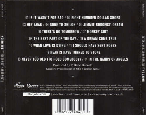 Elton John / Leon Russell - The Union CD Import
