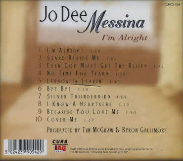 Jo Dee Messina - I`m Alright CD Import