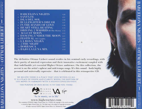Ottmar Liebert - Barcelona Nights: Best of CD Import