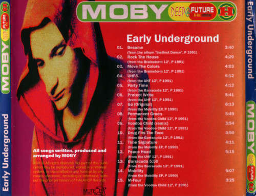 Moby - Early Underground CD Import