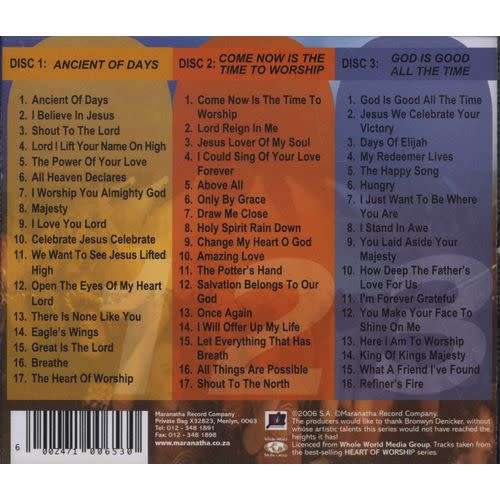 50 Greatest Praise and Worship Songs - Ultimate Collection Triple CD