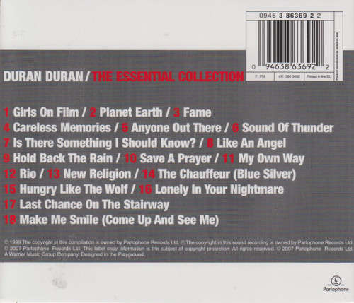 Duran Duran - Essential Collection CD Import