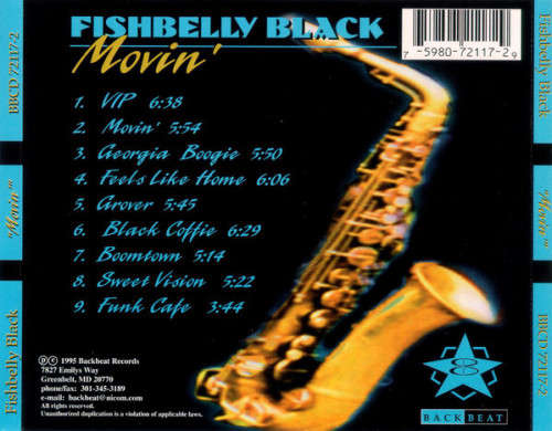 Fishbelly Black - Movin` CD Import
