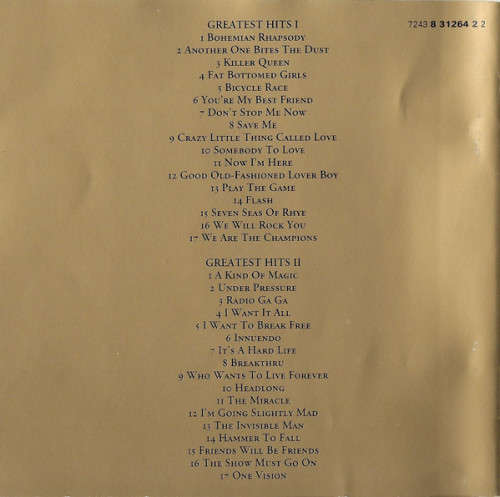 Queen - Greatest Hits I & II CD Import