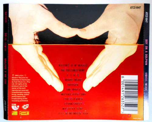Boy On a Dolphin - Words Inside CD