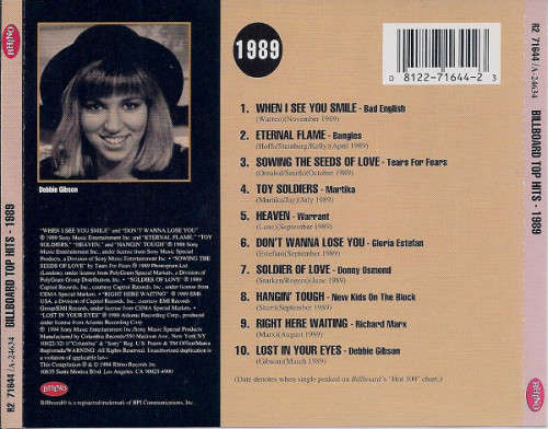 Various - Billboard Top Hits 1985, 1986, 1987, 1988 + 1989 (5x CD Set) Import