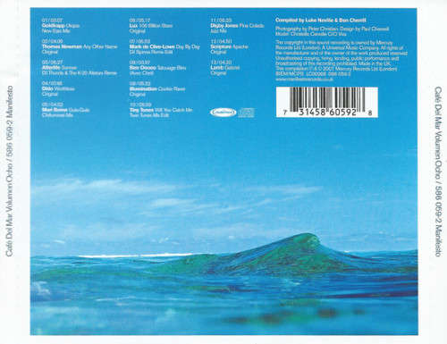 Various - Café Del Mar Volumen Ocho CD Import