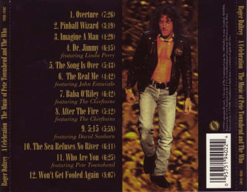 Roger Daltrey - Celebration (Music of Pete Townshend and The Who) CD Import