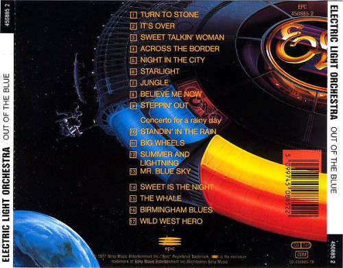 Electric Light Orchestra - Out of the Blue CD Import