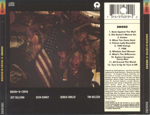 Drivin` N` Cryin` - Smoke CD Import