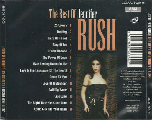 Jennifer Rush - Best of CD