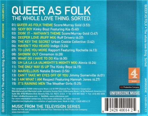 Various - Queer As Folk 1 + 2 UK Soundtrack CD Set Import