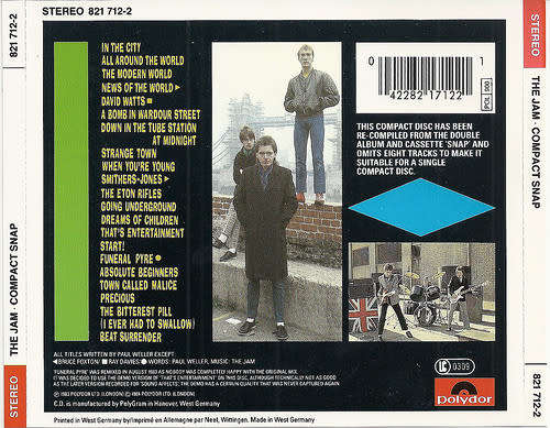 The Jam - Compact Snap! CD Import
