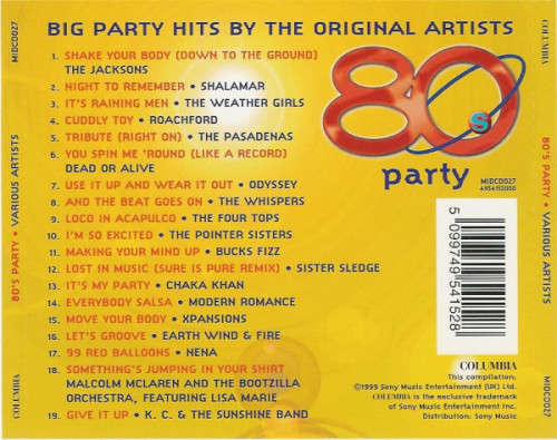 Various - 80`s Party CD Import