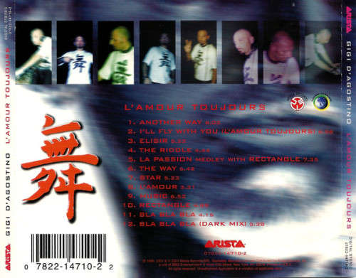 Gigi D'Agostino - L'Amour Toujours CD Import