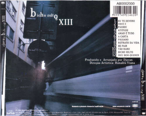 Djavan - Bicho Solto O XIII CD Import