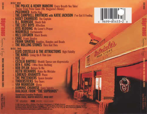 Various - Sopranos: Peppers and Eggs (Music From the HBO Original Series) Double CD Import
