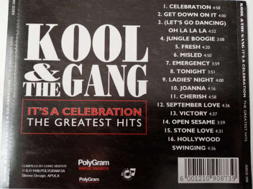 Kool and the Gang - It`s a Celebration : Greatest Hits CD