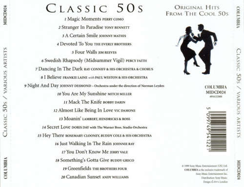 Various - Classic 50s CD