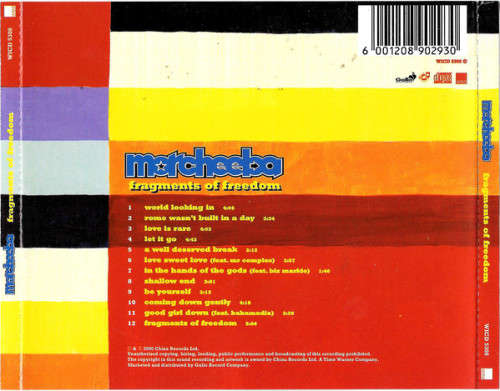 Morcheeba - Fragments of Freedom CD