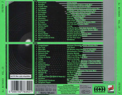 Various - DJ Networx Vol. 6,8,9,13 Double CDs Import (4x Double Sets)
