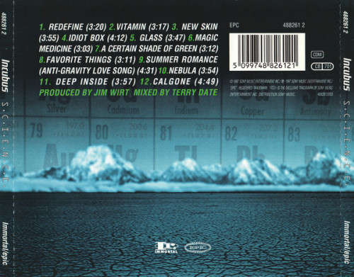 Incubus - S.C.I.E.N.C.E. CD Import