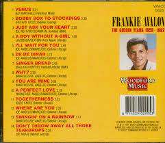 Frankie Avalon - Golden Years 1958 - 1962 CD Import