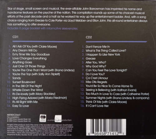 John Barrowman - At His Very Best Double CD Import