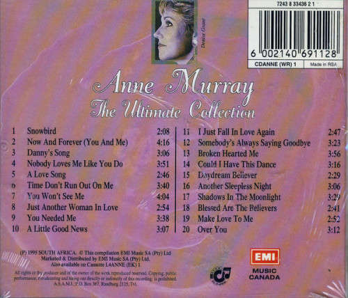 Anne Murray - Platinum: Ultimate Collection CD