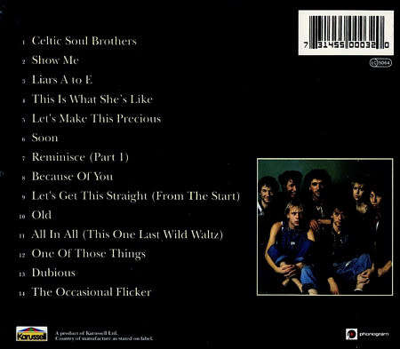 Dexys Midnight Runners - Because of You CD Import